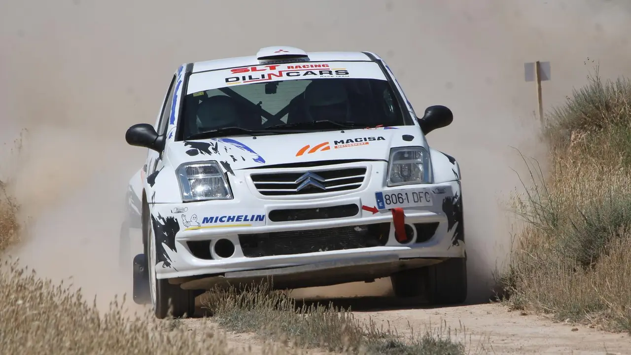 Imagen de una anterior edici&oacute;n del rally de tierra de Albalate del Arzobispo. Foto: Cedida