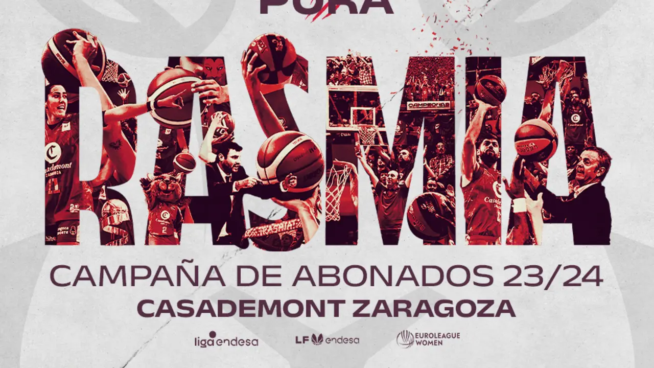 Lema de Pura Rasmia de la campa&ntilde;a de Casademont Zaragoza
