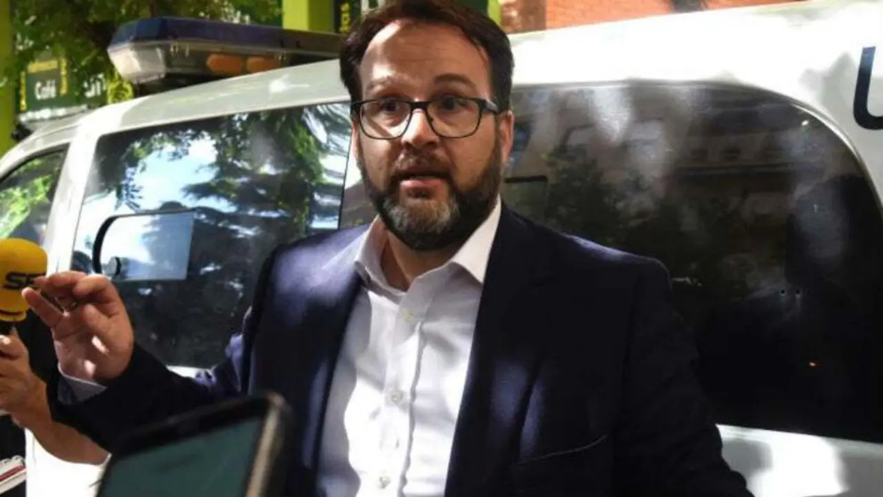 Pedro Camarero, en la imagen, abogado SD Huesca. Foto: Cedida