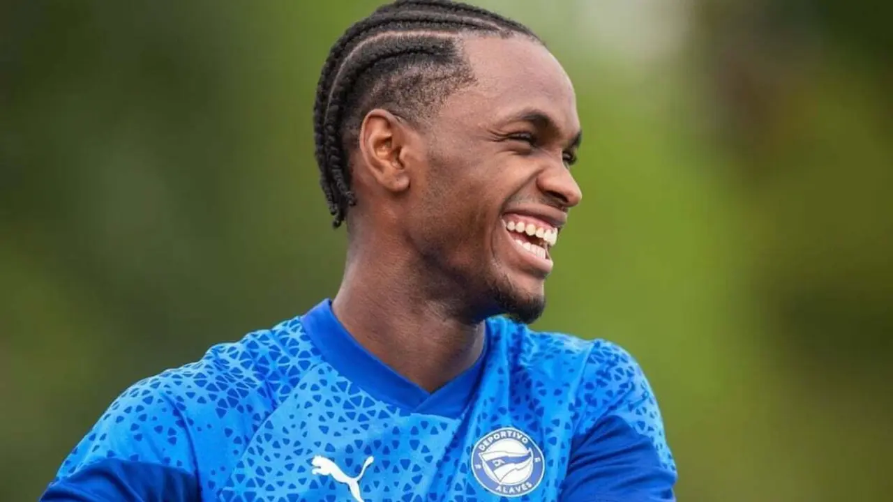 &Aacute;lex Balboa, jugador del Alav&eacute;s