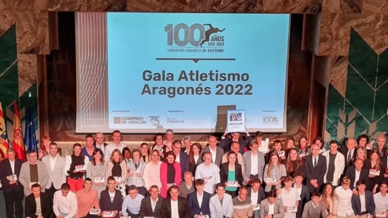Imagen de la Gala del Atletismo Aragon&eacute;s | Foto: Federaci&oacute;n Aragonesa Atletismo