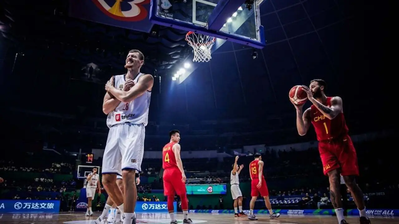 Borisa Simanic, en el encuentro entre Serbia y China de este mundial | Foto: FIBA