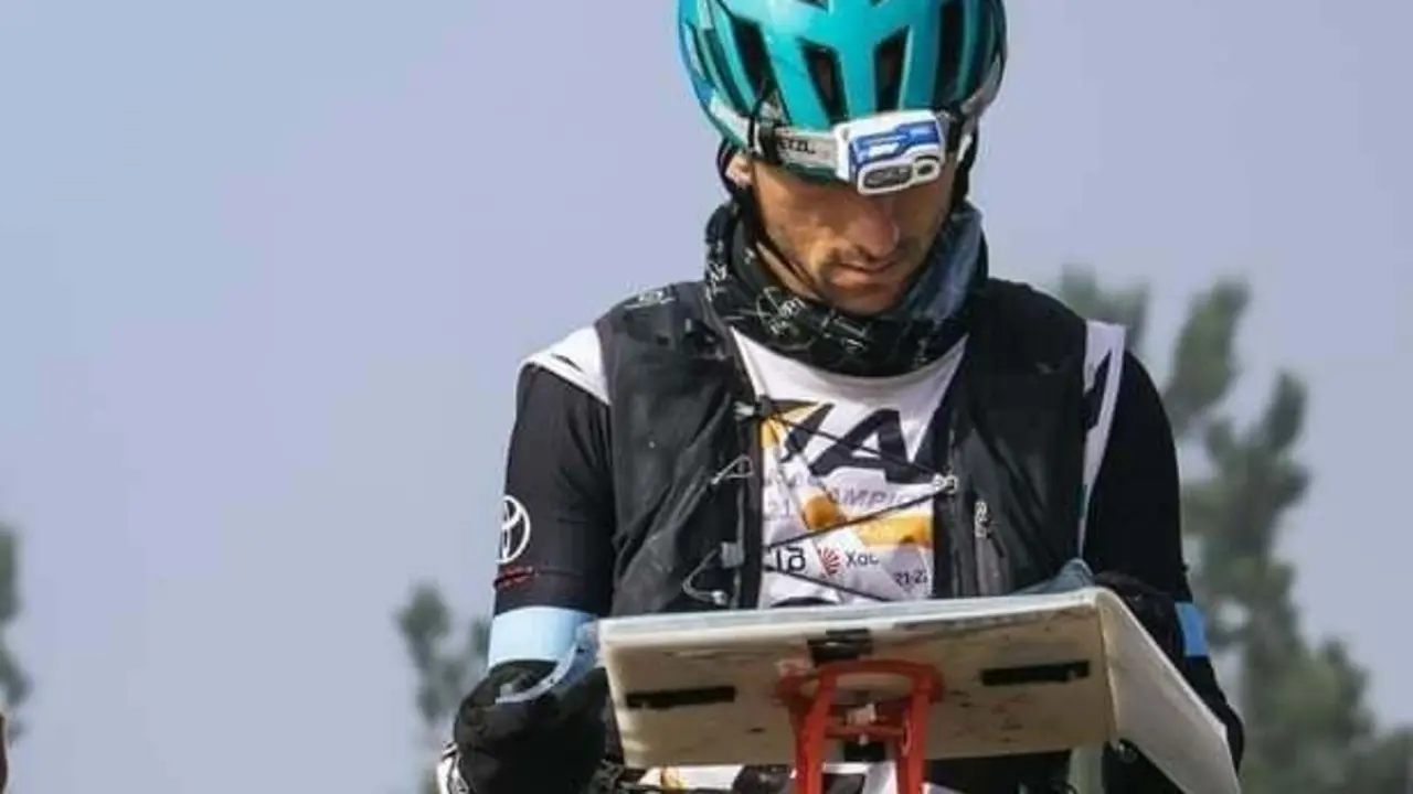 Jorge Garc&iacute;a, en la imagen, durante un raid. Foto: Cedida