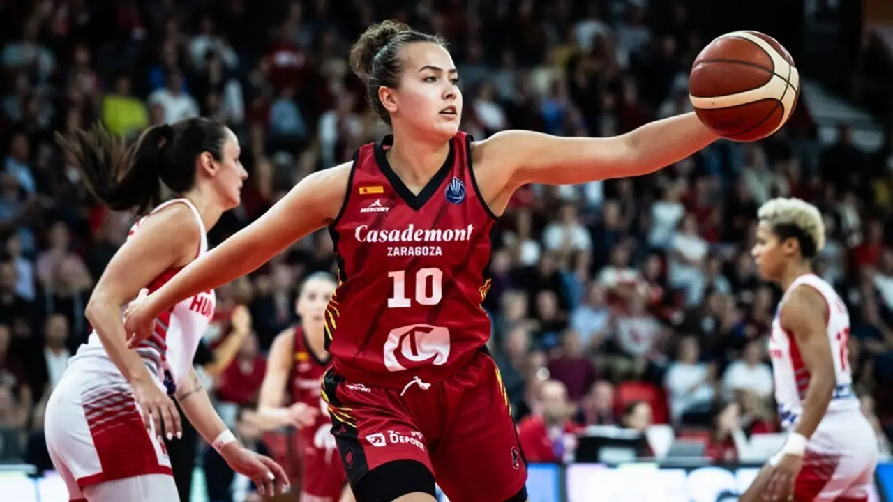 Aleksa Gulbe, en el encuentro de este mi&eacute;rcoles | Foto: FIBA