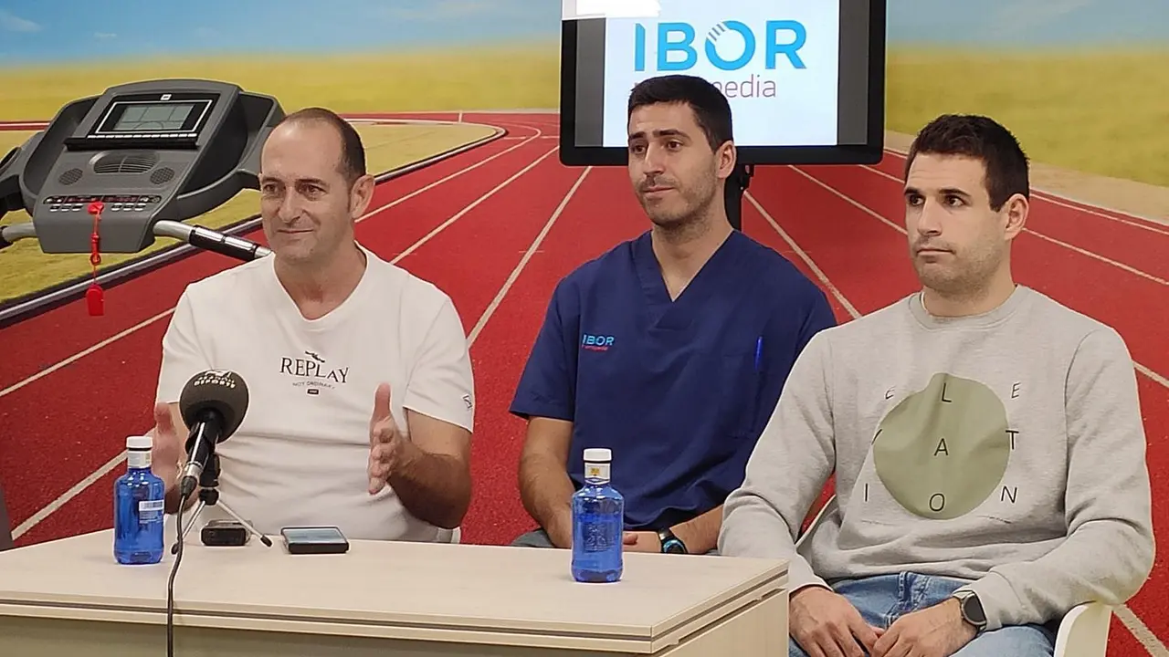 De izquierda a derecha, Jos&eacute; Francisco Nolasco, Mart&iacute;n Blecua y Adri&agrave; P&eacute;rez