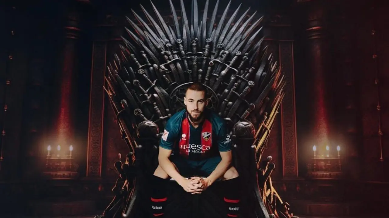 Jorge Pulido, jugador del Huesca