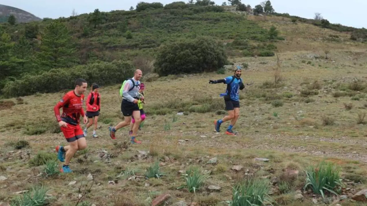 Nace una Copa para poner en valor el trail por el Campo de Daroca, en la imagen. Foto: Cedida