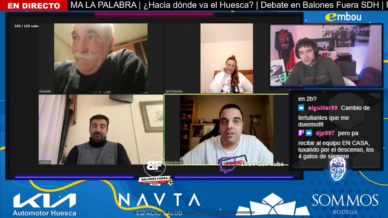 Twitch de final de a&ntilde;o de Balones Fuera