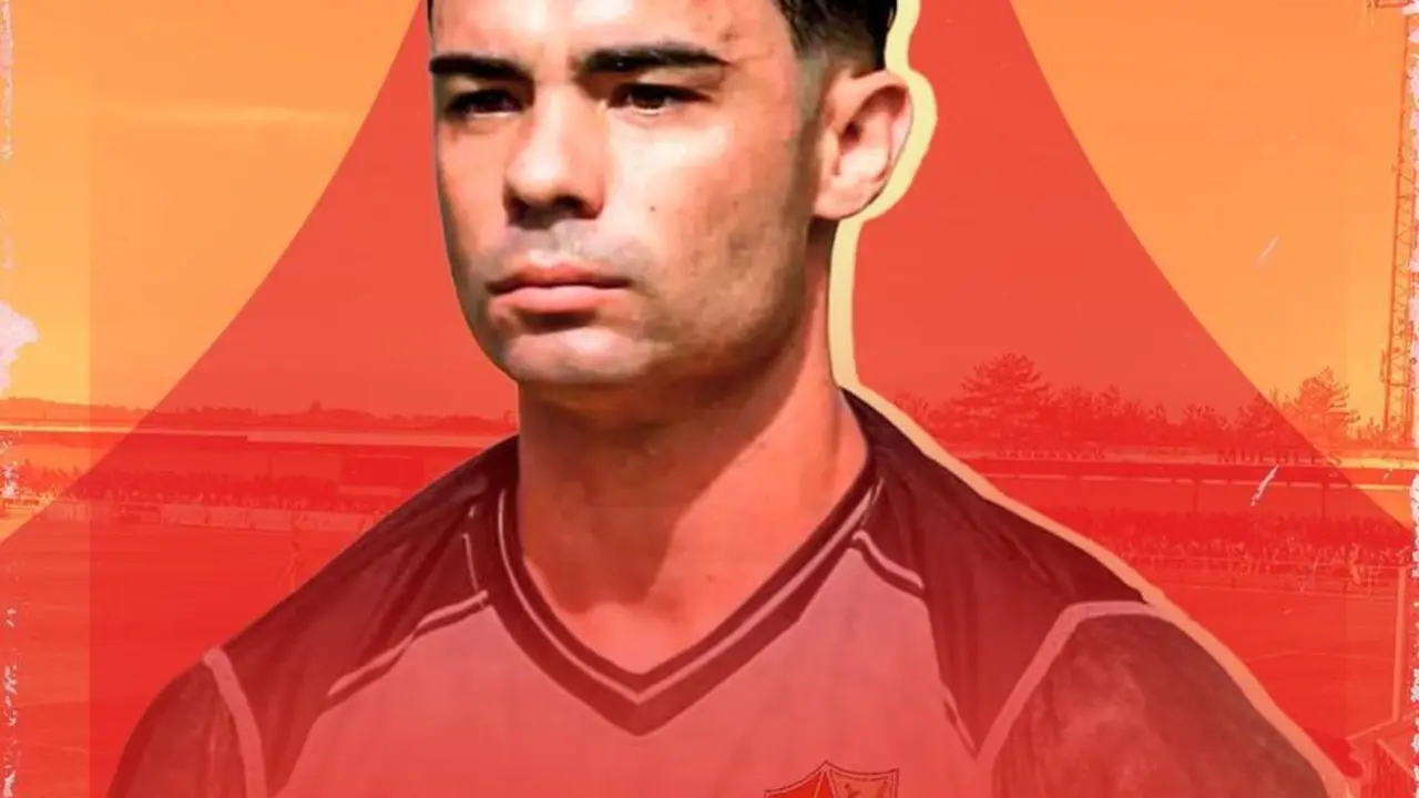 Pablo Gallego, jugador del Barbastro