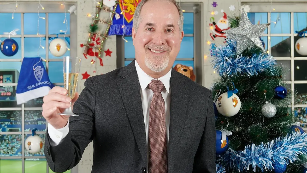 Jorge Mas Santos y la ambici&oacute;n del Real Zaragoza | Foto: Tino Gil / RZ