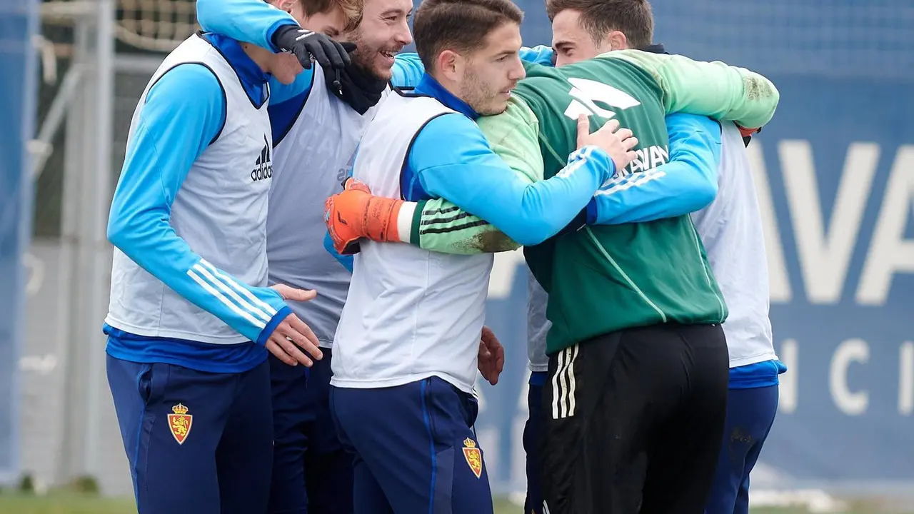Pi&ntilde;a en la previa del duelo ante el Eldense | Foto: Tino Gil / RZ
