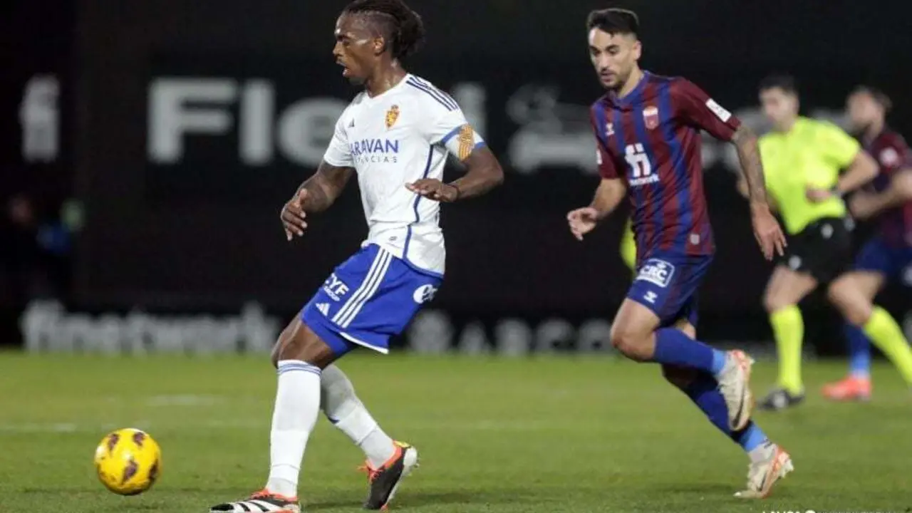 Las cicatrices del Real Zaragoza en Elda | Foto: La Liga Hipermotion