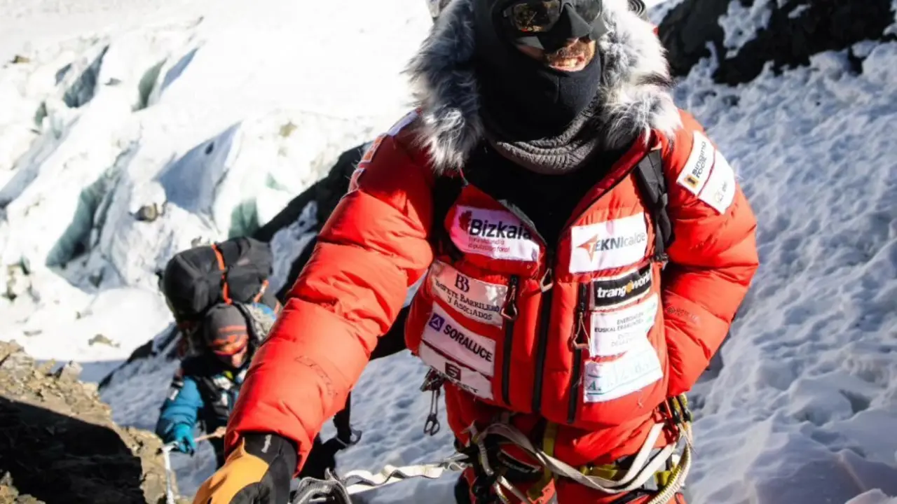 Alex Txikon, protagonista en Planeta Monta&ntilde;a. Foto: Cedida