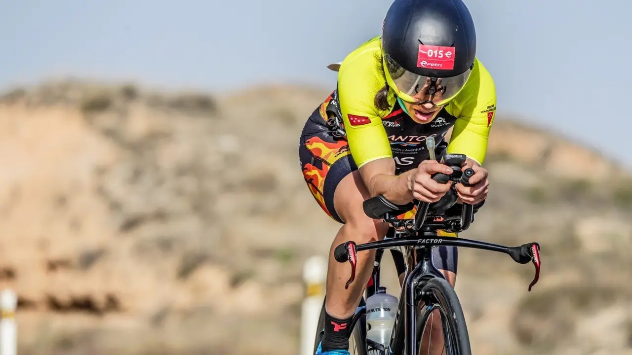 El duatl&oacute;n siempre deja im&aacute;genes muy pl&aacute;sticas. Foto: Cedida