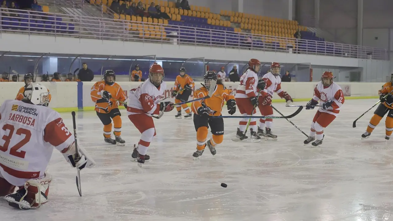 Imagen de archivo de un anterior partido de hockey. Foto: Milenio Pat&iacute;n
