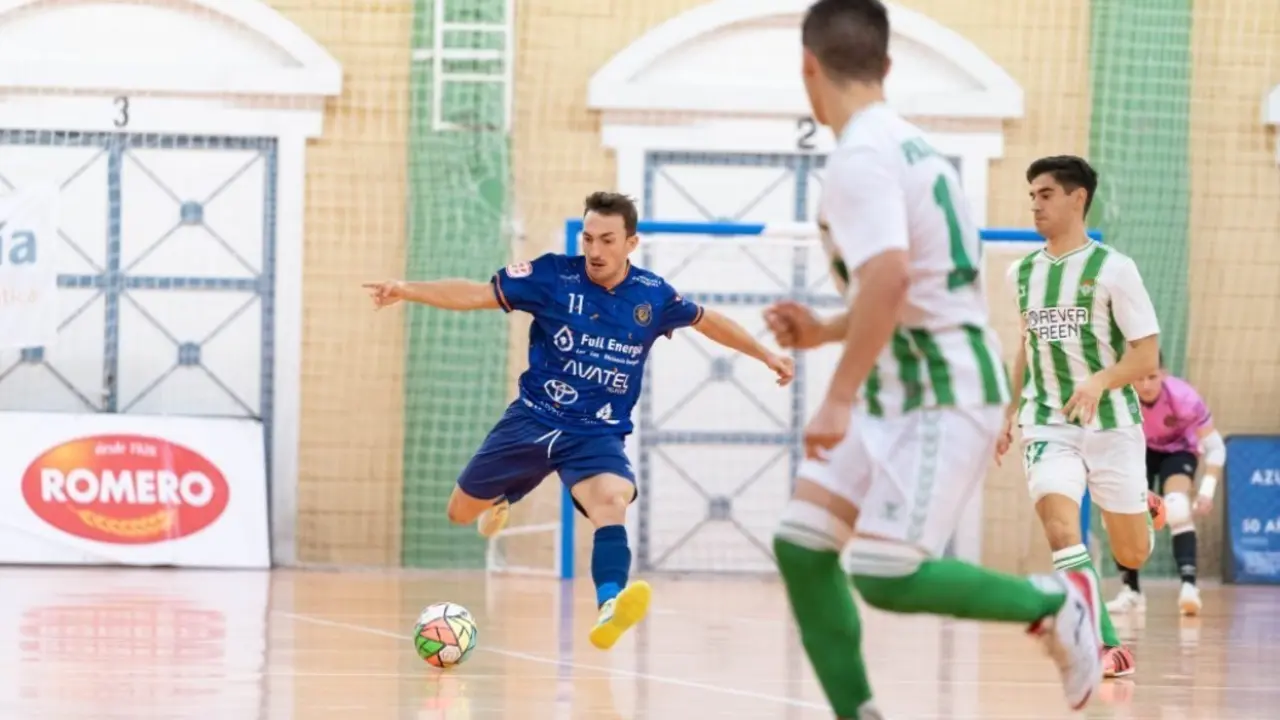 Pasam&oacute;n, en el partido ante el Betis 'B' en La Granja | Foto: Alexio Raw