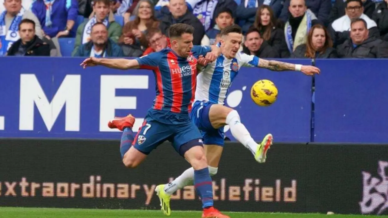 El Huesca visit&oacute; el estadio del Espanyol