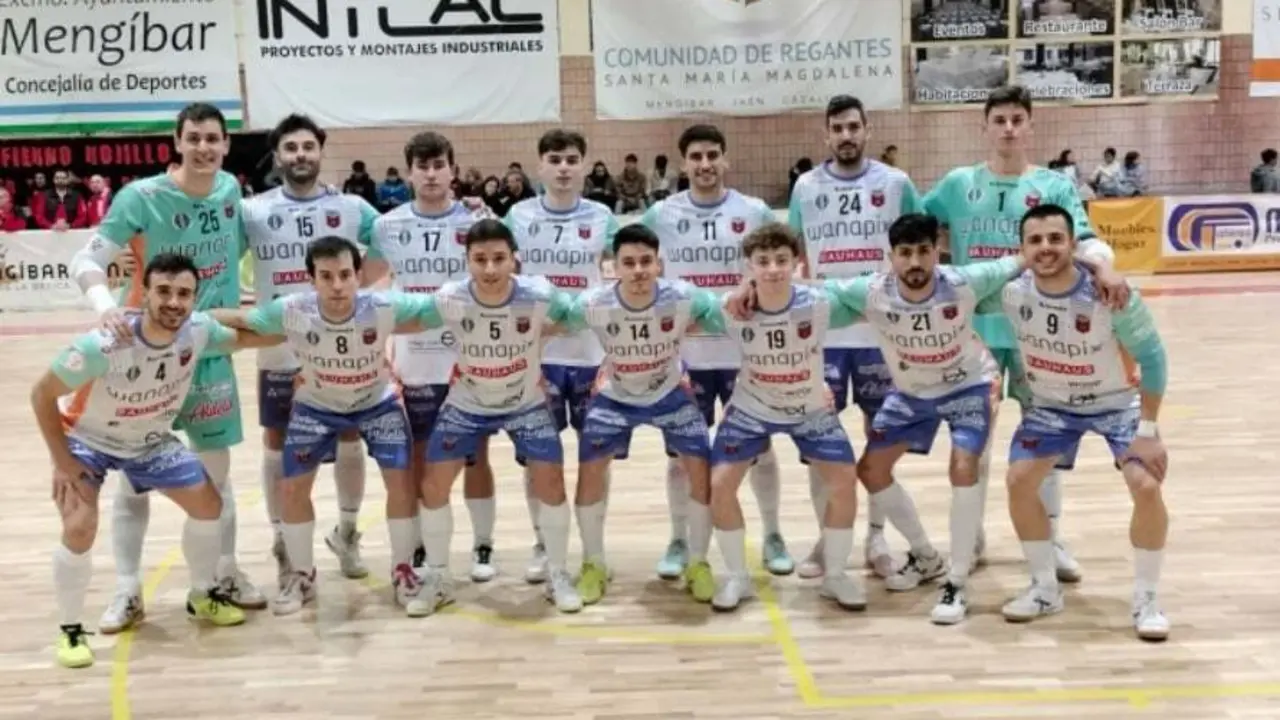 La plantilla de Wanapix Zaragoza este s&aacute;bado en Meng&iacute;bar