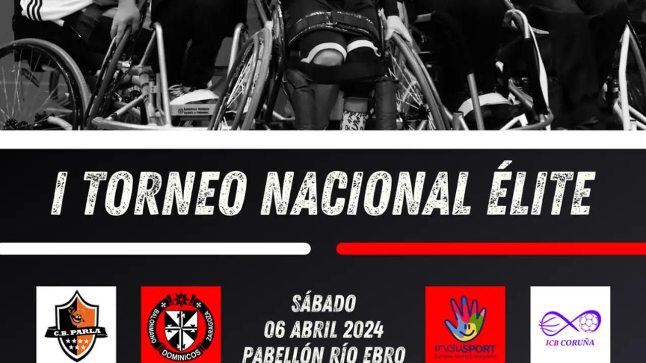 Imagen parcial del cartel que anuncia el torneo de balonmano inclusivo. Foto: Cedida