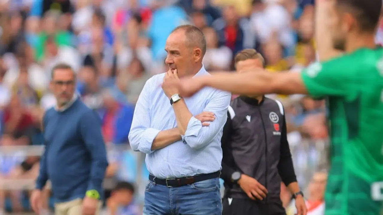 V&iacute;ctor Fern&aacute;ndez esta tarde en La Romareda | Foto: LaLiga