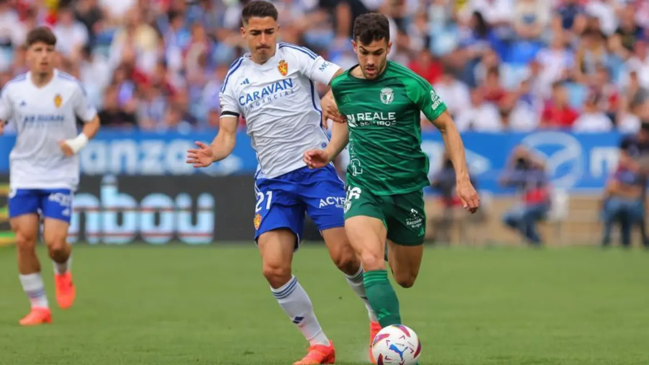 Toni Moya condicion&oacute; al Real Zaragoza en Oviedo y lo har&aacute; ante el Ferrol | Foto: La Liga