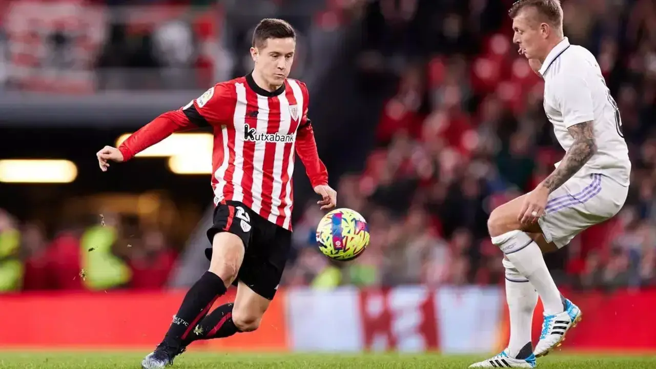 Ander Herrera en un partido ante el Real Madrid | Foto: EUROPA PRESS