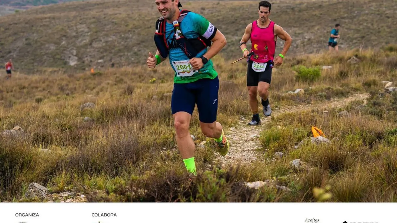 Corredores de una anterior edici&oacute;n del Trail de Belchite. Fotograf&iacute;a: Fartleck Sport.