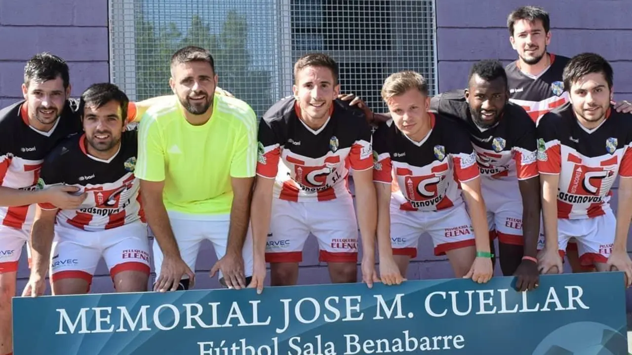 El equipo de Albelda, uno de los conjuntos m&aacute;s emblem&aacute;ticos del torneo. Fotograf&iacute;a: Ayuntamiento de Bambirre.
