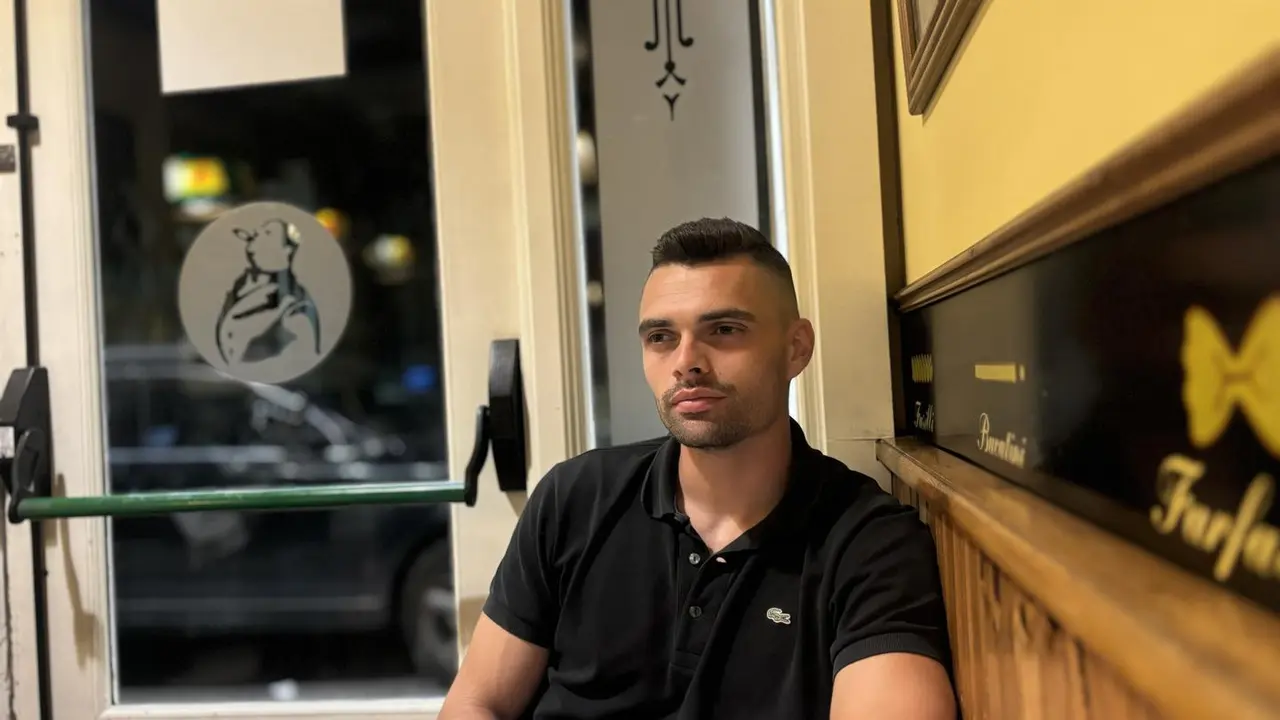 Rafinha Baldr&eacute;s durante la entrevista | Foto: Pasta Nostra Pizza Nostra