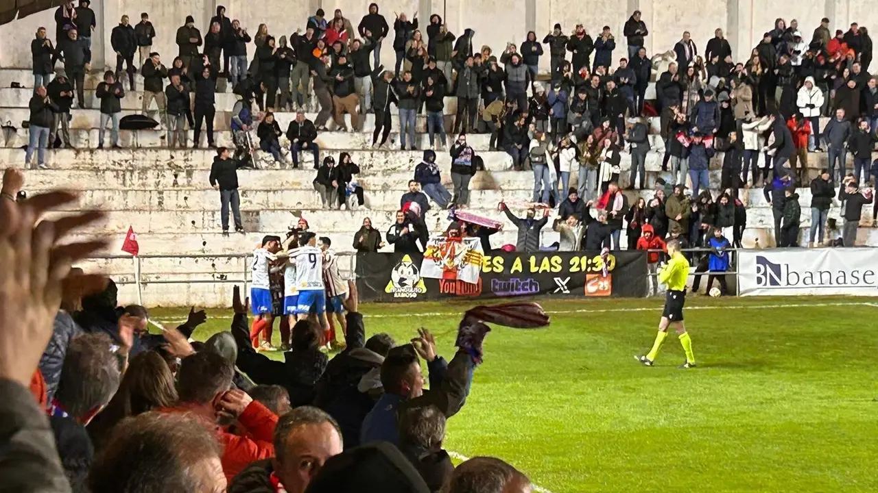 La uni&oacute;n Deportiva Barbastro logr&oacute; eliminar el RCD Espanyol. Foto: SPORTARAG&Oacute;N