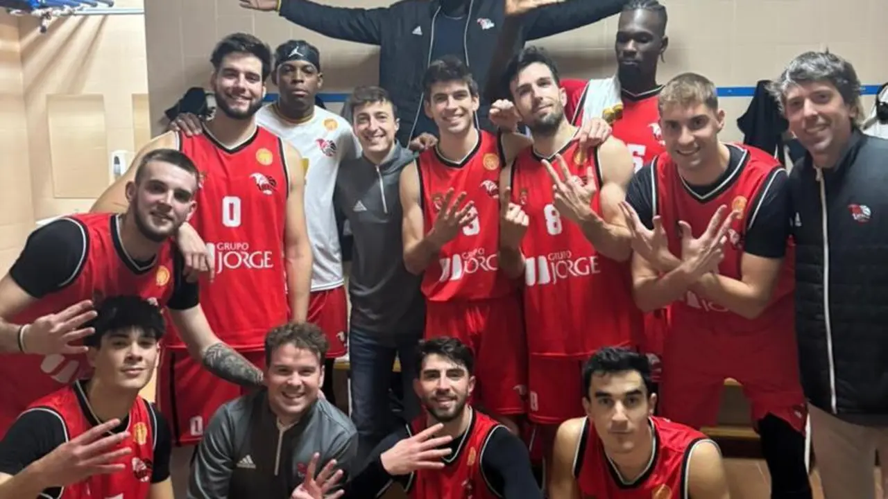 Grupo Jorge Baloncesto Zuera se mostr&oacute; muy s&oacute;lido en su encuentro. Foto: @baloncestozuera (Instagram)