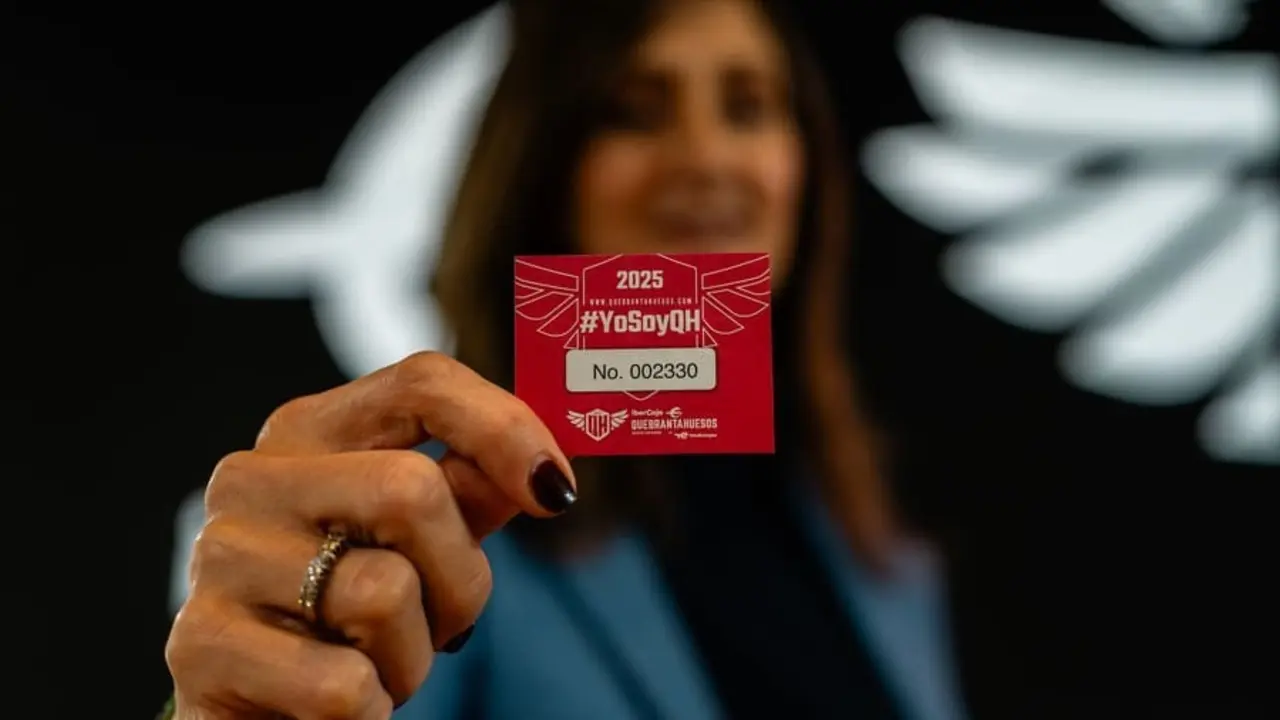 Imagen del n&uacute;mero agraciado en el sorteo de la Quebrantahuesos 2025