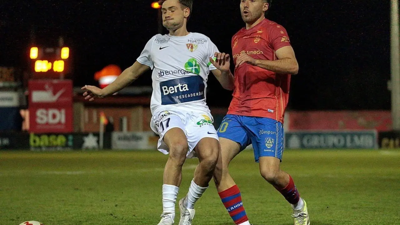 Imagen durante el Calahorra - Barbastro. Foto: UD Barbastro (X)