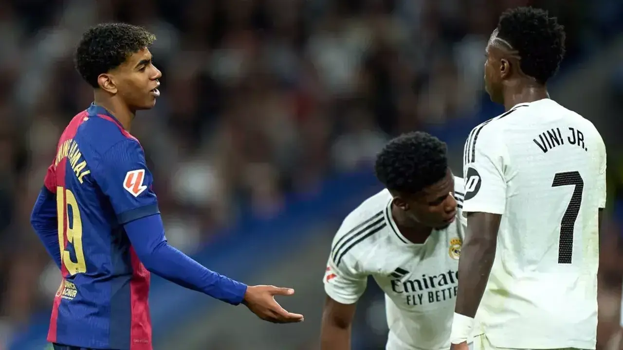 Yamal y Vinicius en un cl&aacute;sico. 