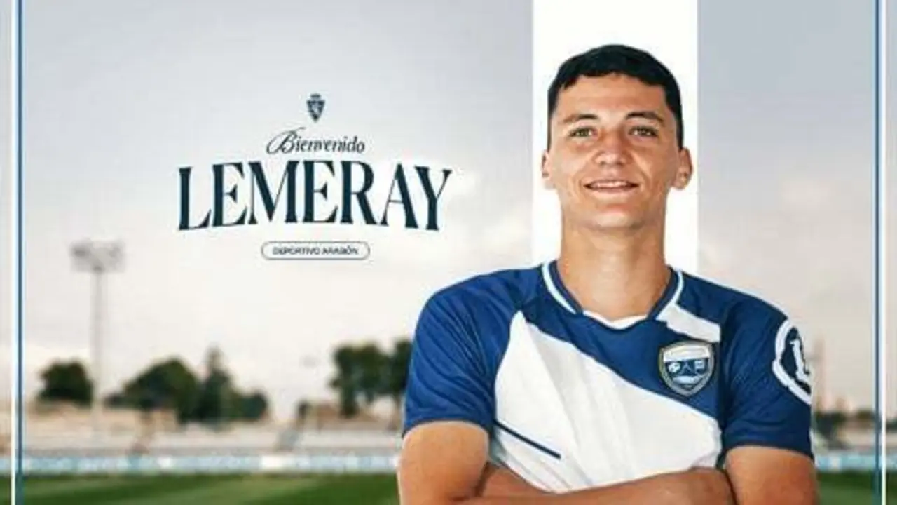 El Deportivo Arag&oacute;n hace oficial el refuerzo de Mathis Lemeray | Foto: RZ Cantera