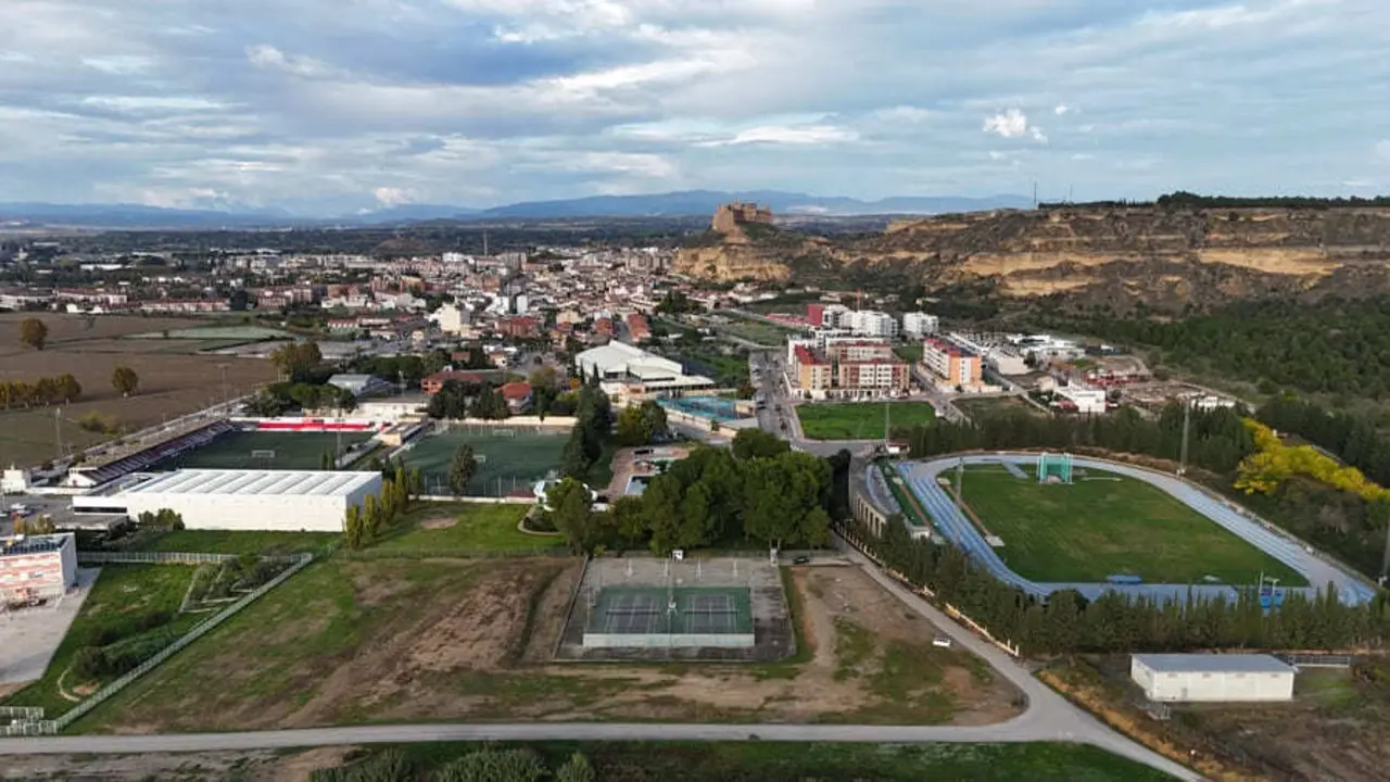 Instalaciones deportivas de Monz&oacute;n. Foto: Ayto de Monz&oacute;n