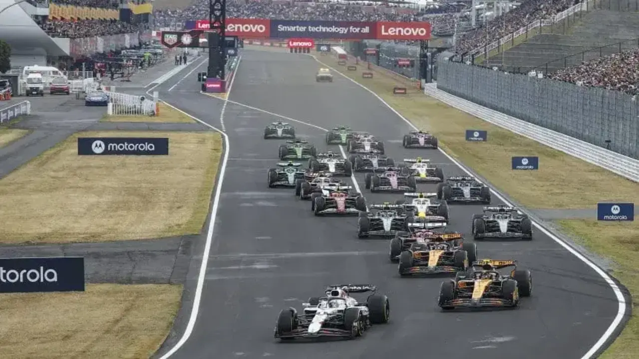 Imagen durante la carrera.