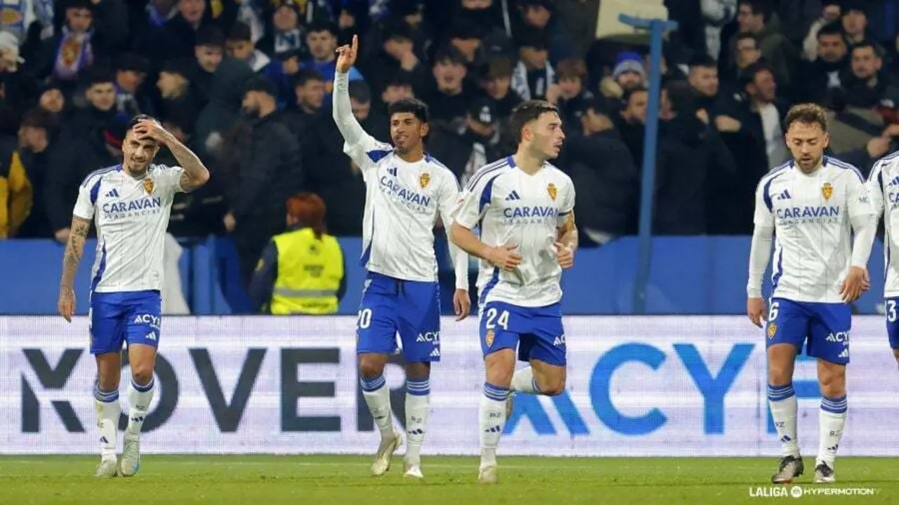 El Real Zaragoza busca salvarse en El Tartiere | Foto: La Liga