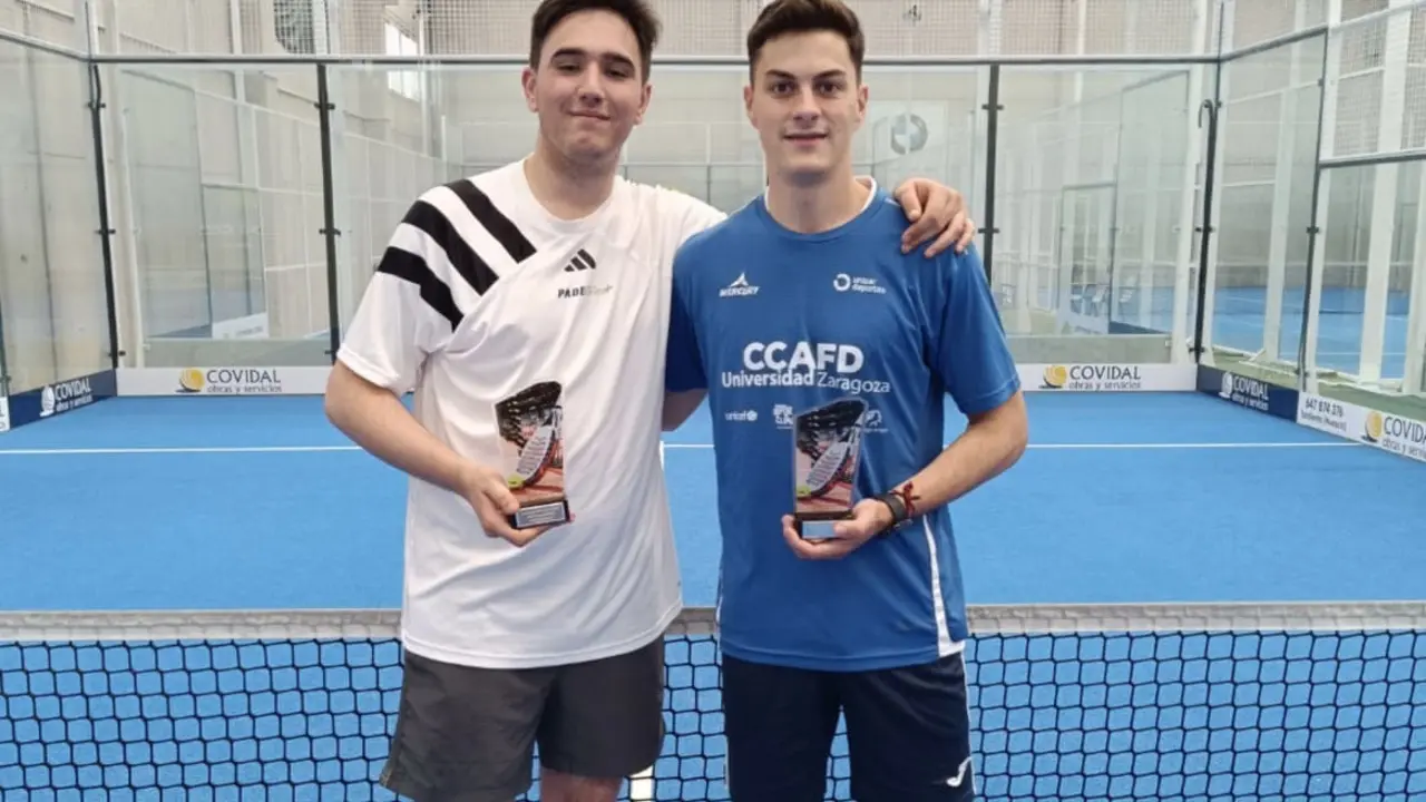 Los vencedores del torneo. Fotograf&iacute;a: Campus de Huesca de la Universidad de Zaragoza.