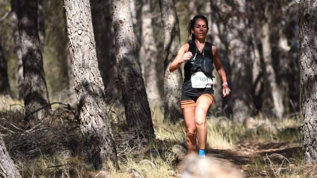Imagen del Trail de Azuara en pasadas ediciones. Foto: Organizaci&oacute;n