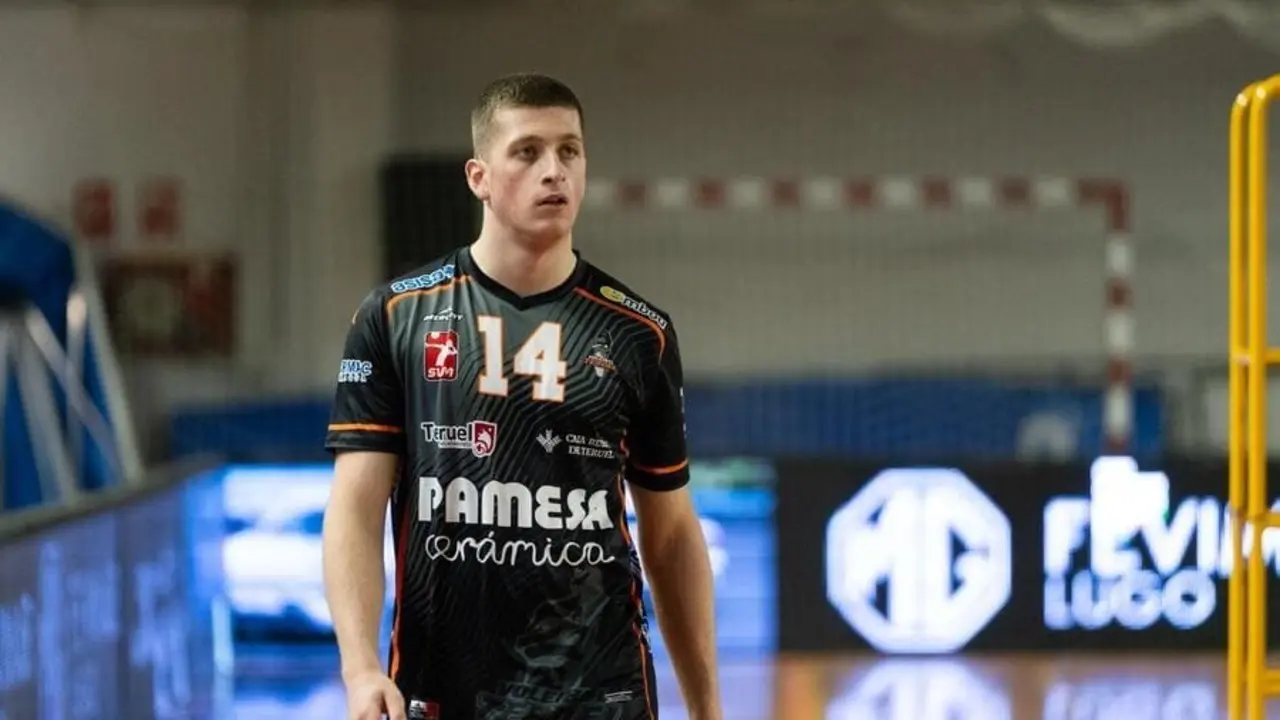 Pablo P&eacute;rez dice adi&oacute;s al Pamesa Teruel. Foto: CV Teruel