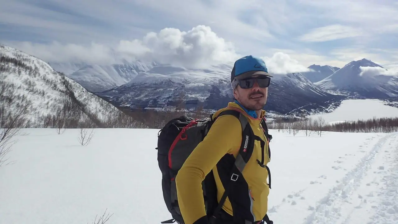 Borja Real, protagonista del &uacute;ltimo episodio de Planeta Monta&ntilde;a en iVoox. Foto: B. R.