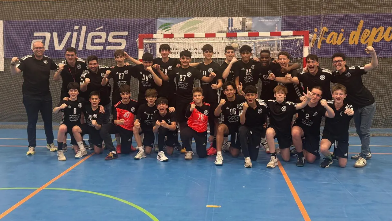 Los infantiles de Dominicos ya son uno de los 4 mejores equipos de Espa&ntilde;a. Foto: BM Dominicos