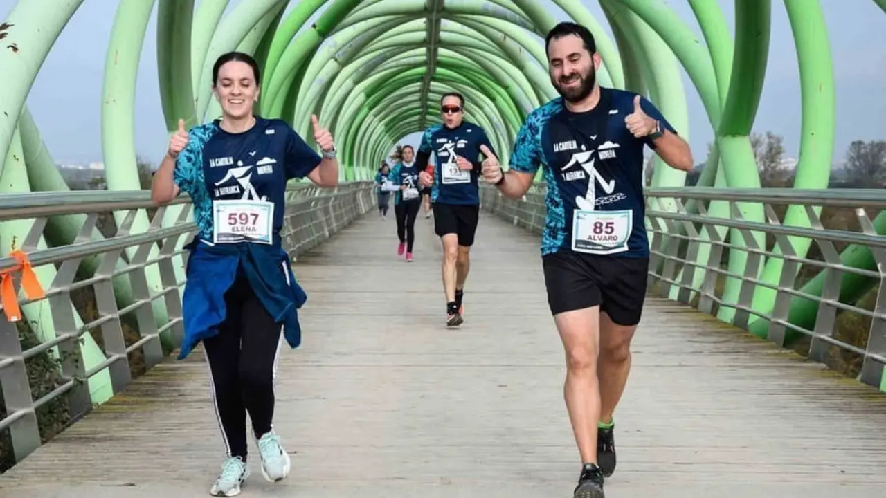 Imagen de la Carrera &Aacute;mbar Ebrovida en pasadas ediciones. Foto: Organizaci&oacute;n
