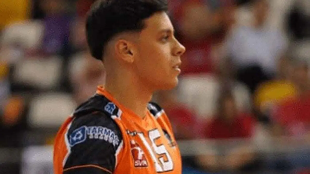 Pablo Urchevich con la camiseta del Pamesa Teruel.