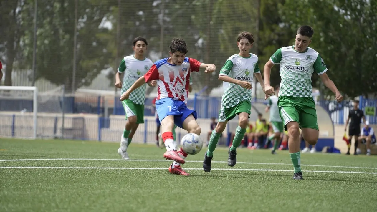 Imagen de una de las finales disputadas en la Federaci&oacute;n Aragonesa. Fotograf&iacute;a: RFAF.
