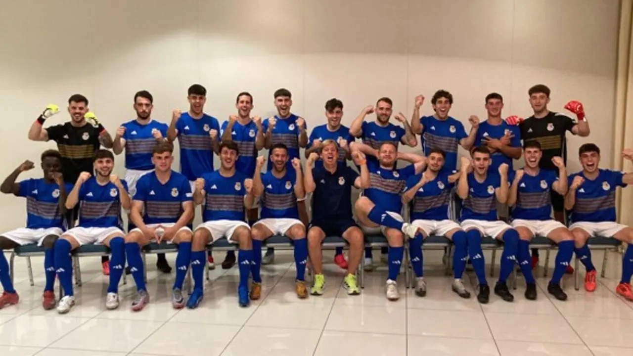 Los seleccionados para representar a Arag&oacute;n en esta Copa de Regiones UEFA. Fotograf&iacute;a: RFAF.