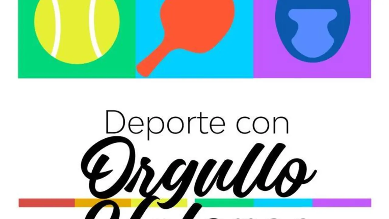 Cartel de la jornada LGTBIQ+ que aunar&aacute; deporte y diversidad. Fotograf&iacute;a: DPZ.