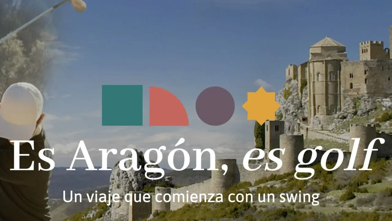 Imagen promocional de "Turismo Golf Arag&oacute;n". Fotograf&iacute;a: Federaci&oacute;n Aragonesa de Golf.