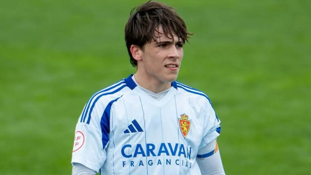 &Aacute;lvaro Palacio es una de las grandes promesas de cantera | Foto: Almudena Sope&ntilde;a / SportArag&oacute;n